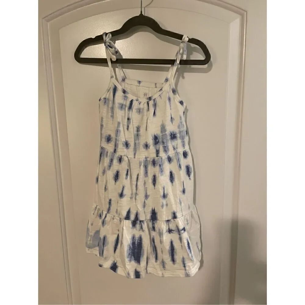 New Gap white and blue sundress size XS